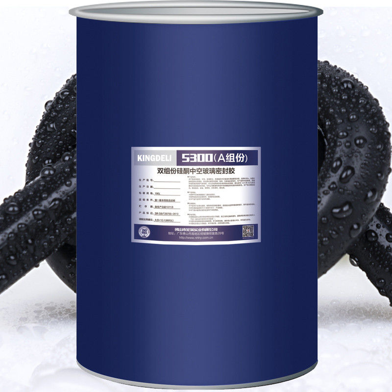 Neutral Heilmittel Zwei Teile Isolierglas Silikondichtungsmittel Schwarz Farbe