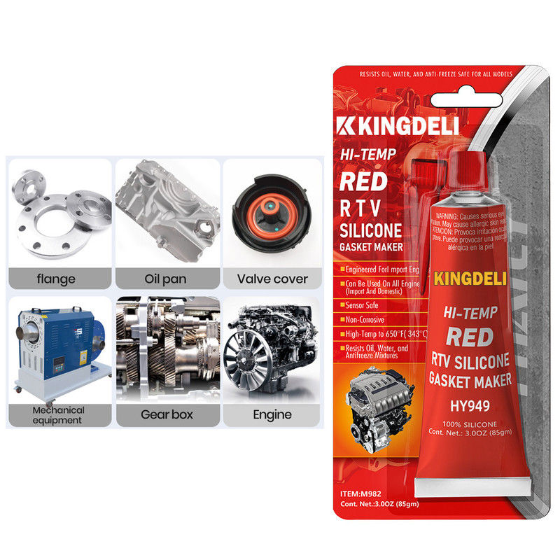 Silikon-Dichtungs-Hersteller-Grey Color Soem der hohen Temperatur Automobil-RTV